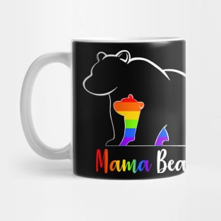 LGBT Mama Bear Gay Pride Equal Rights Mom Love Hug Mug